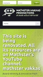 Mobile Screenshot of mathstervakkas.com